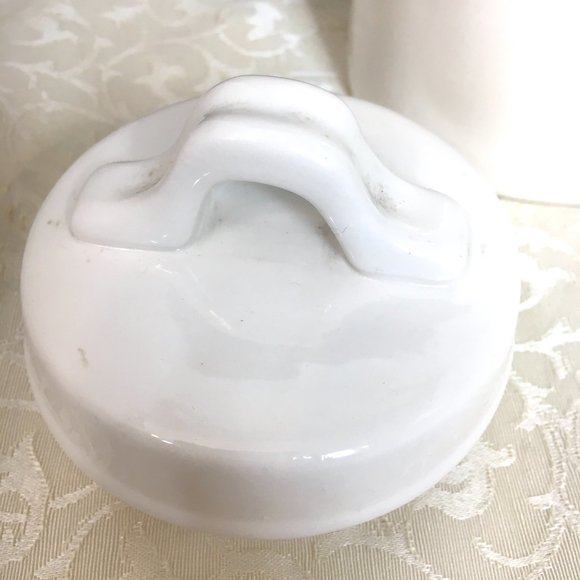 Rae Dunn Red Heart  Artisan Collection by Magenta Storage Ceramic Canister - Picture 3 of 8